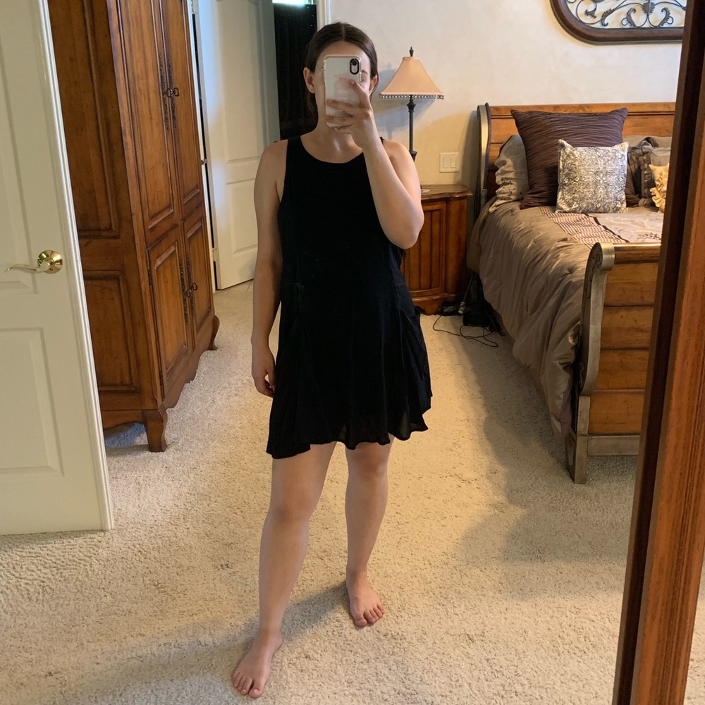 Black Flowy Dress